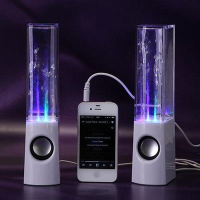 Dancing Water Speaker LED Light Fountain Speaker Home Party! - ViralVault