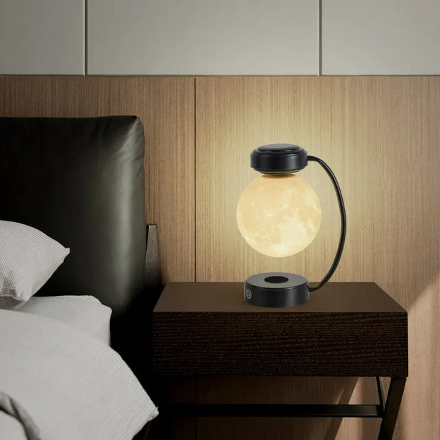 3D LED Moon Lamp Magnetic Levitating Floating Night Light for Home & Office! - ViralVault