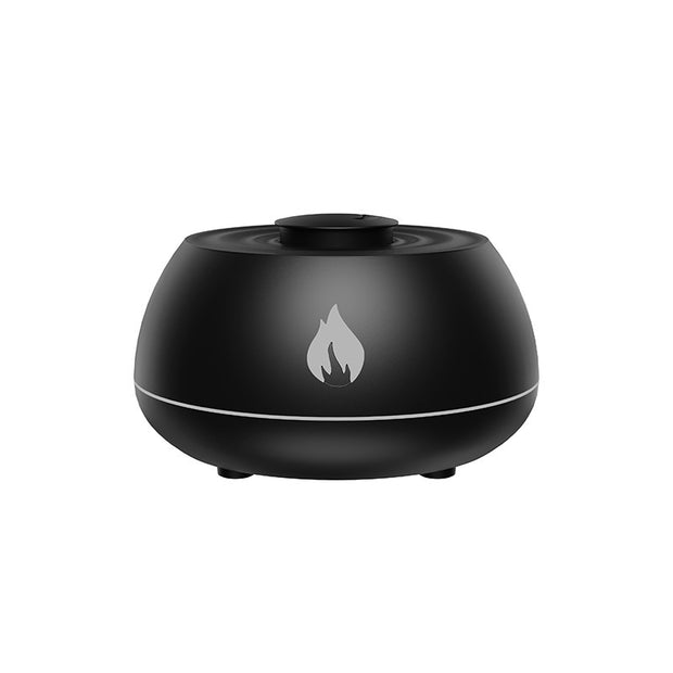 Flame Humidifier Aromatherapy Diffuser 7 Colors Light Home Air Humidifier 130ML USB Room Fragrance Essential Oil Diffuser! - ViralVault