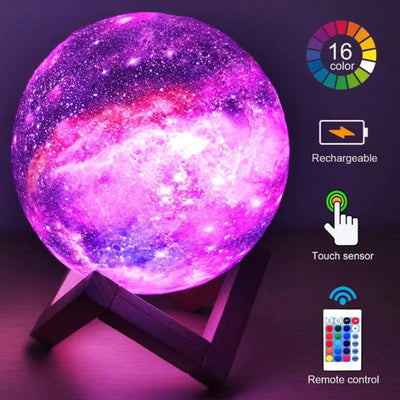 3D Printing Moon Light Galaxy  Light! (See description for more information) - ViralVault