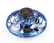 Mini Fingertip Gyro Interactive Decompression Toy Drone LED UFO Type Flying Helicopter Spinner Toy Kids - ViralVault