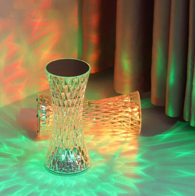 Led Crystal Rechargeable Bedroom Atmosphere Table Lamp! (See description for more information) - ViralVault