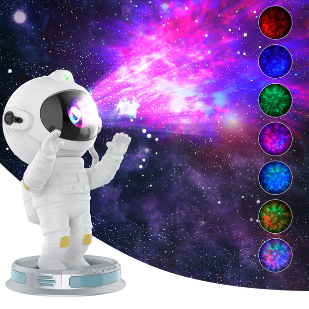 Astronaut Starlight Projection Lamp Northern Lights Projector Small Night Bedroom Starry! - ViralVault