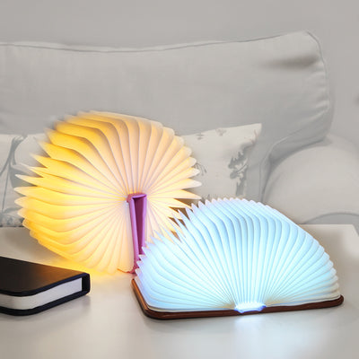 Led Mini Folding Table Lamp Creative Book! For bedtime or reading light! - ViralVault